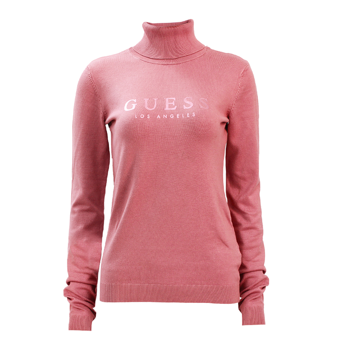 Guess Women Long Sleeve High Neck Cashmere Sweater Top - 3alababak