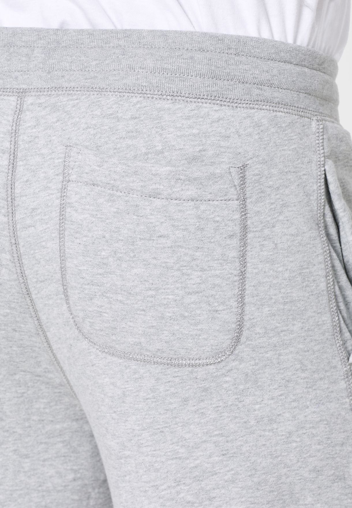 GAP Logo Cuffed Sweatpants Gray - 3alababak