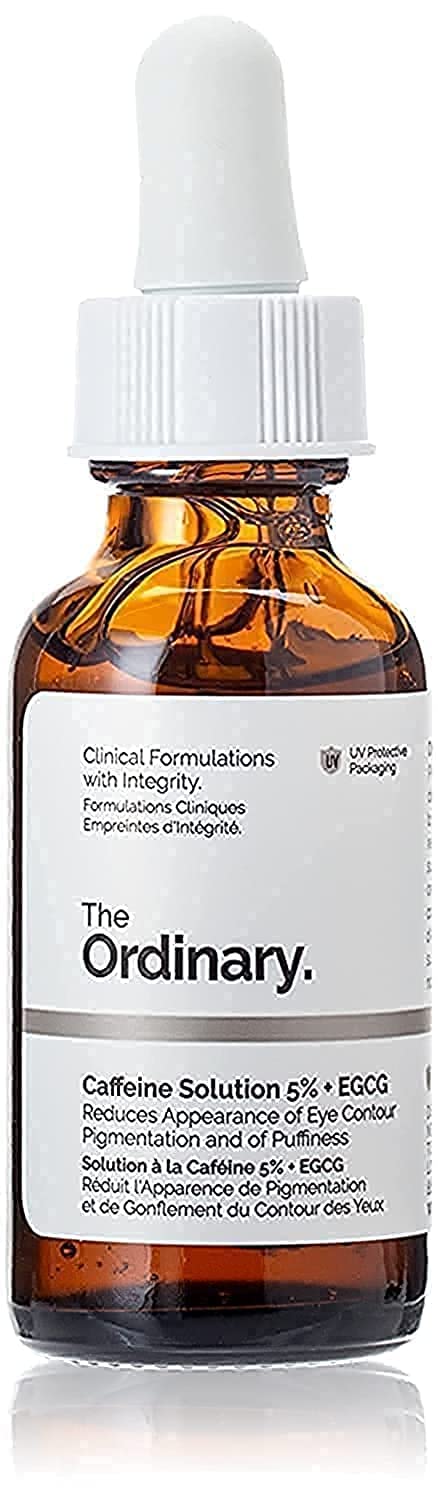 The Ordinary Caffeine Solution 5% + EGCG (30ml): Reduces Appearance of Eye Contour Pigmentation and Puffiness - 3alababak