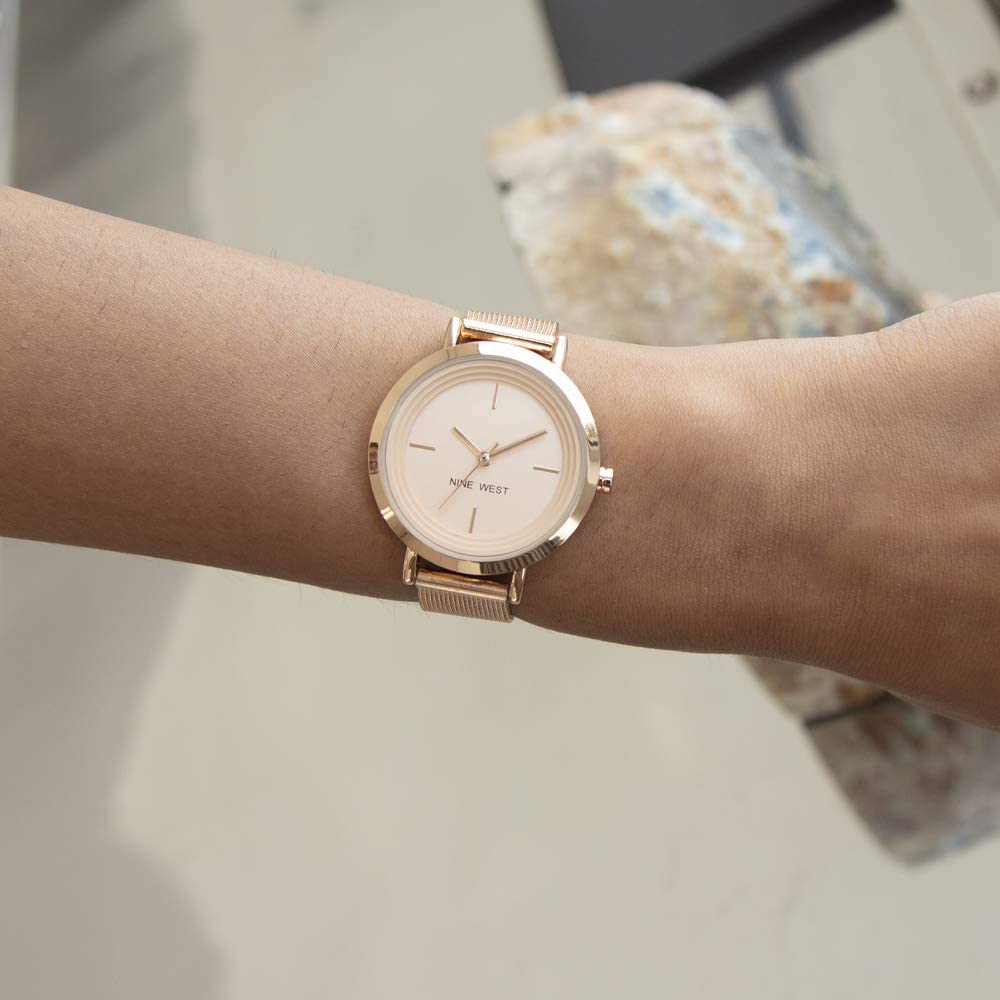 Nine west discount watch rose gold