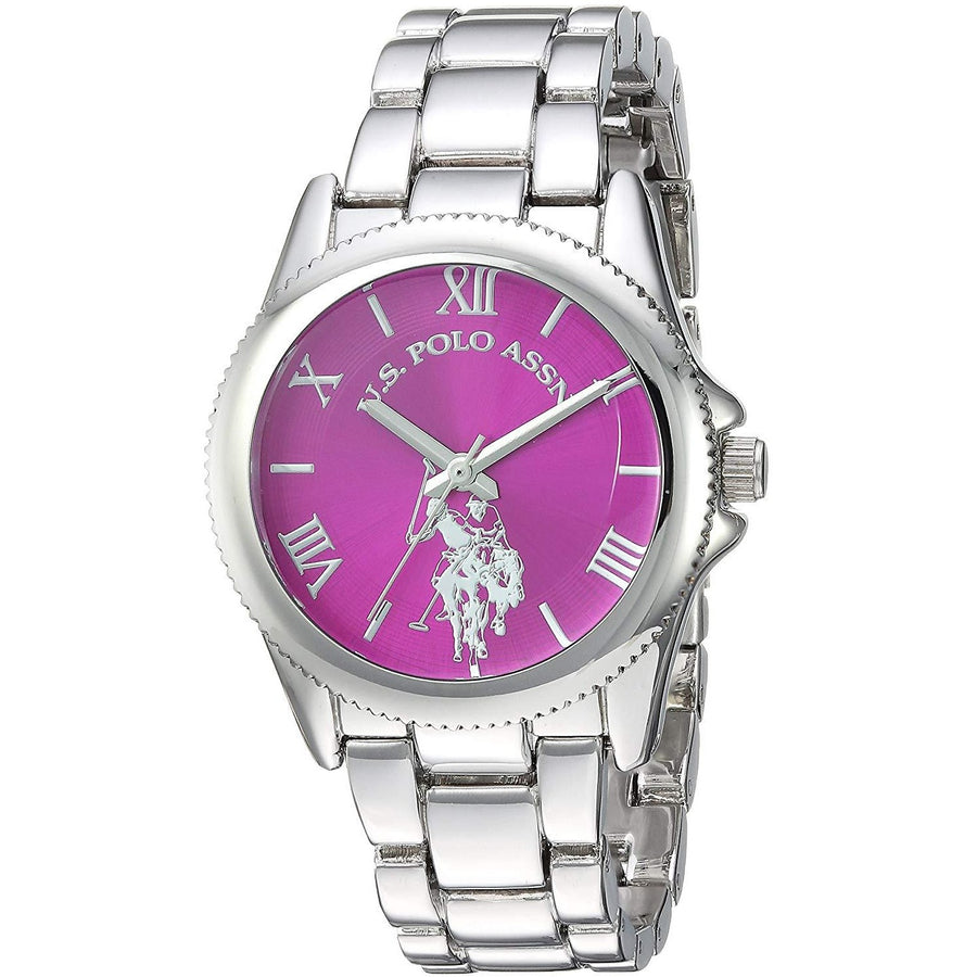 U.S. Polo Assn. Women's Quartz Metal and Alloy Casual Watch, Color:Silver-Toned (Model: USC40134) - 3alababak