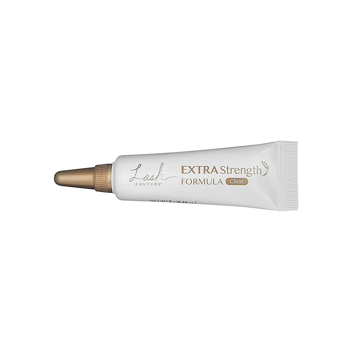 KISS Lash Couture Clear Latex Strip Lash Adhesive with Soothing Oat Extract, Precision Control Nozzle, Dermatologist Tested, Contact Lens Friendly, Formaldehyde Free, Waterproof, 0.24 Oz. - 3alababak