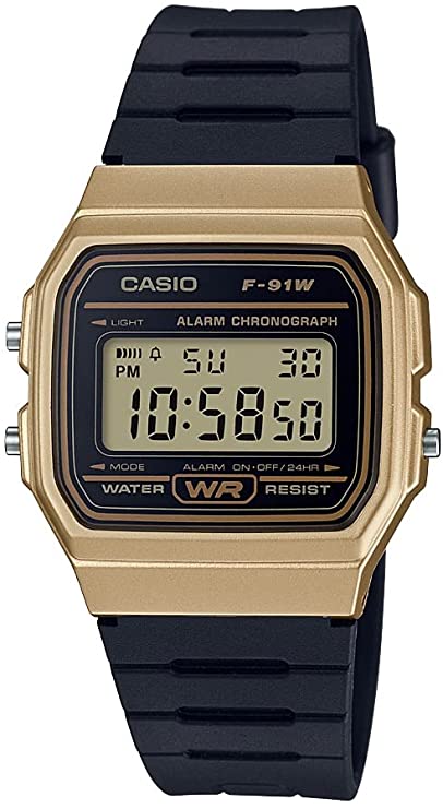Casio Classic Resin Strap Digital Sport Watch F-91WM-9ACF