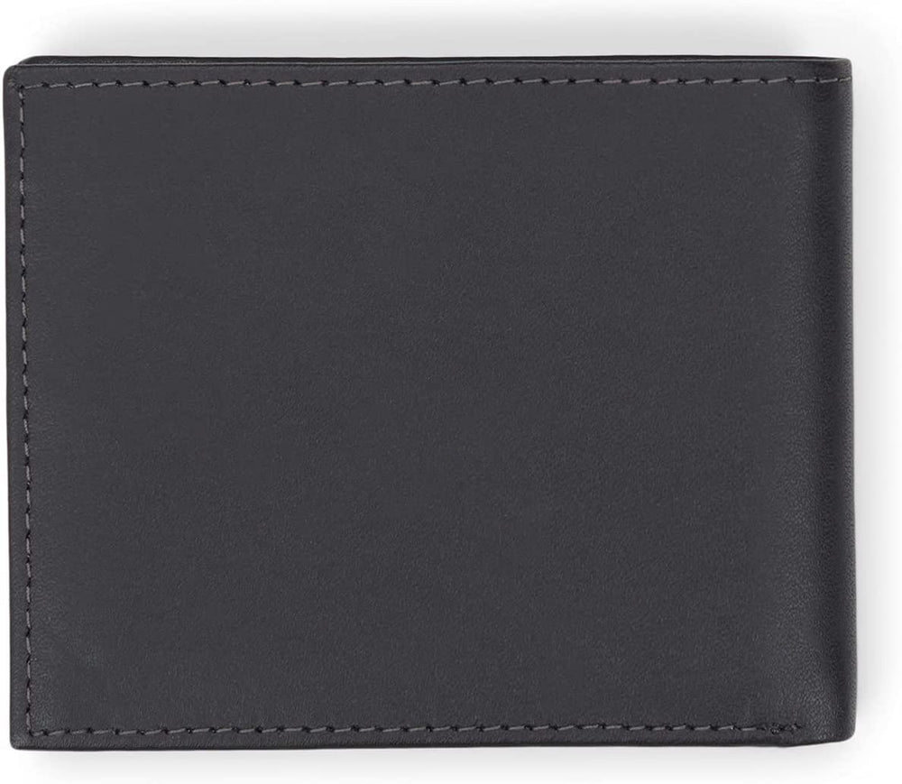 Tommy Hilfiger 31TL130057-001 Men's Leather Wallet-Bifold with RFID Blocking Protection, black - 3alababak
