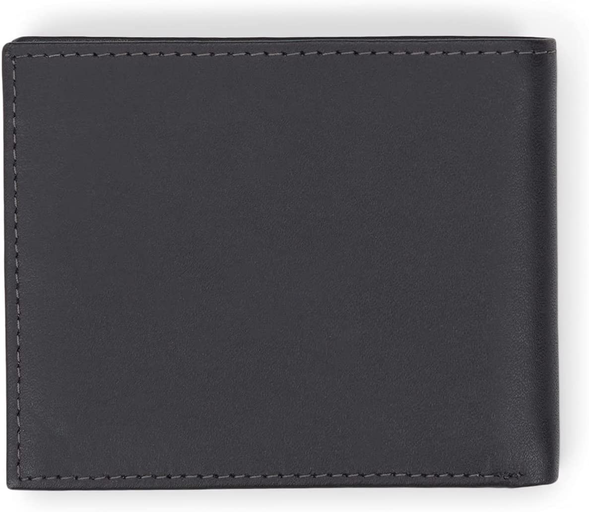 Tommy Hilfiger 31TL130057-001 Men's Leather Wallet-Bifold with RFID Blocking Protection, black - 3alababak