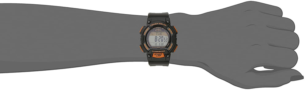 Casio Women's STL-S300H-1BCF Solar Runner Digital Display Black Watch - 3alababak