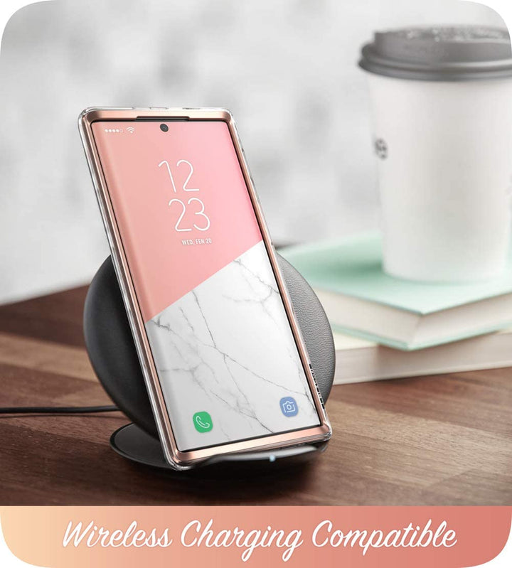 i-Blason Cosmo Series Case Designed for Galaxy Note 20 5G 6.7 inch (2020 Release), Protective Bumper Marble Design Without Built-in Screen Protector - 3alababak