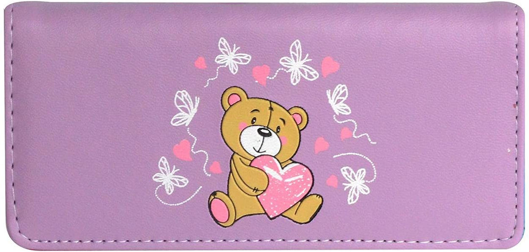 Botusi Slim Bifold Bear Wallet One Size - 3alababak