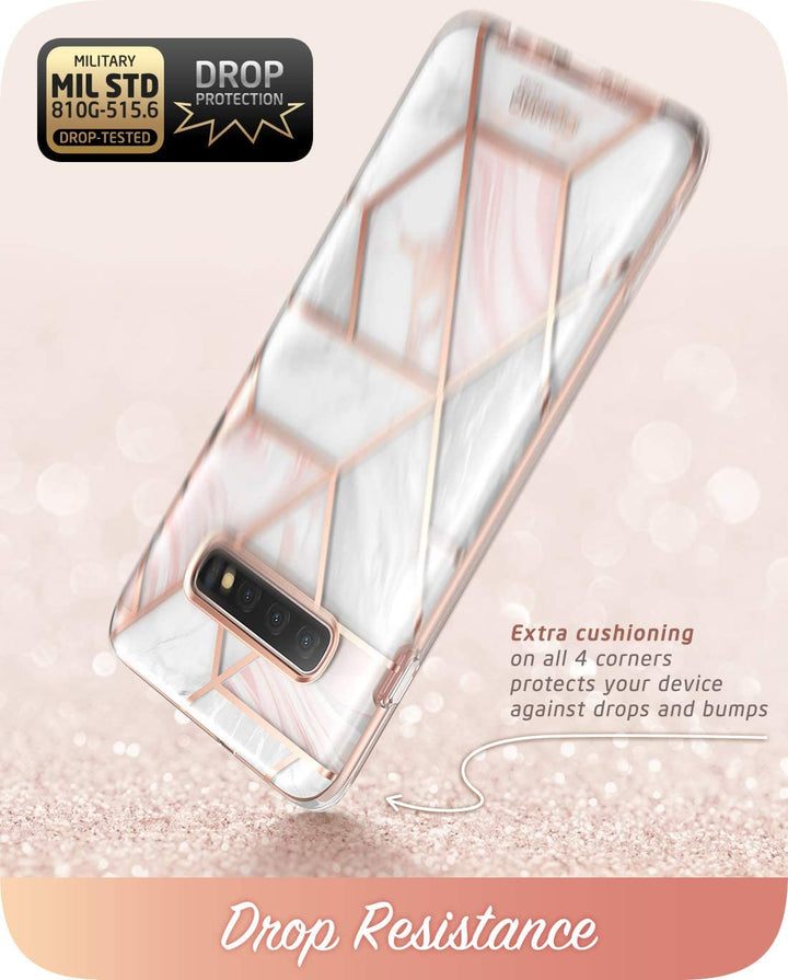 i-Blason Cosmo Series Case for Samsung Galaxy S10+ Plus, Stylish Glitter Protective Bumper Case Without Built-in Screen Protector