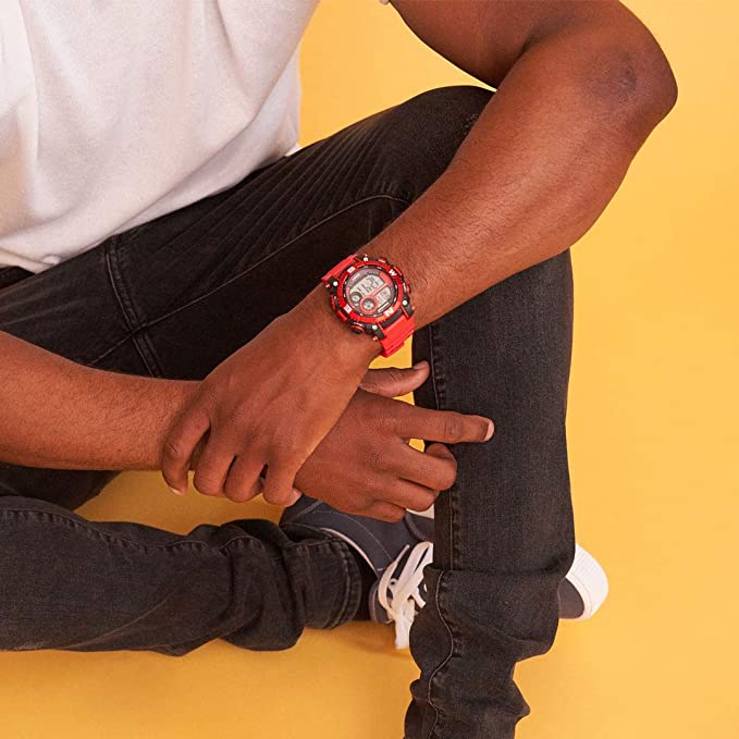 Armitron Sport Men's Digital Chronograph Resin Strap Watch 40/8284ORG - 3alababak