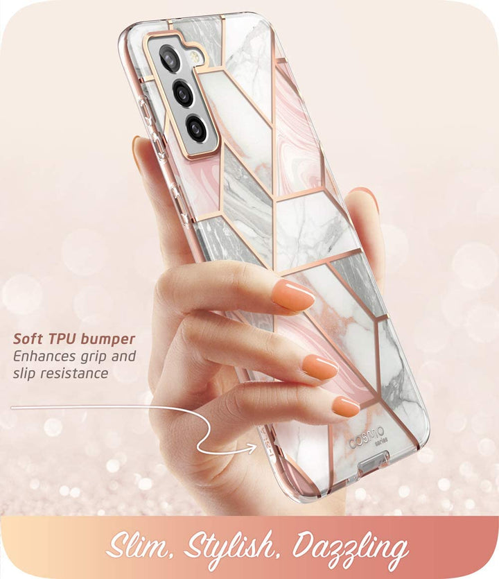 i-Blason Cosmo Series for Samsung Galaxy S21 5G Case, Slim Stylish Protective Case, 6.2