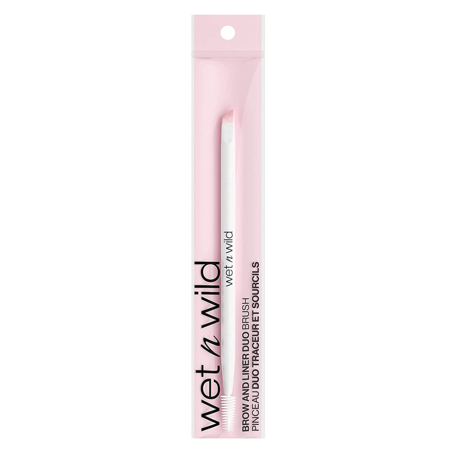 Wet N Wild Eyebrow and Liner Brush, Flat Makeup Angled Liner Brush, Ultra-Thin Precision, Soft Fibers - 3alababak