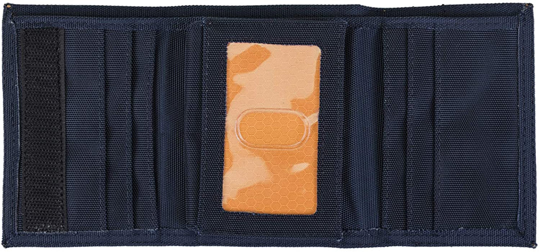Timberland PRO Men's Cordura Nylon RFID Trifold Wallet DP0033/23 with ID Window Navy - 3alababak