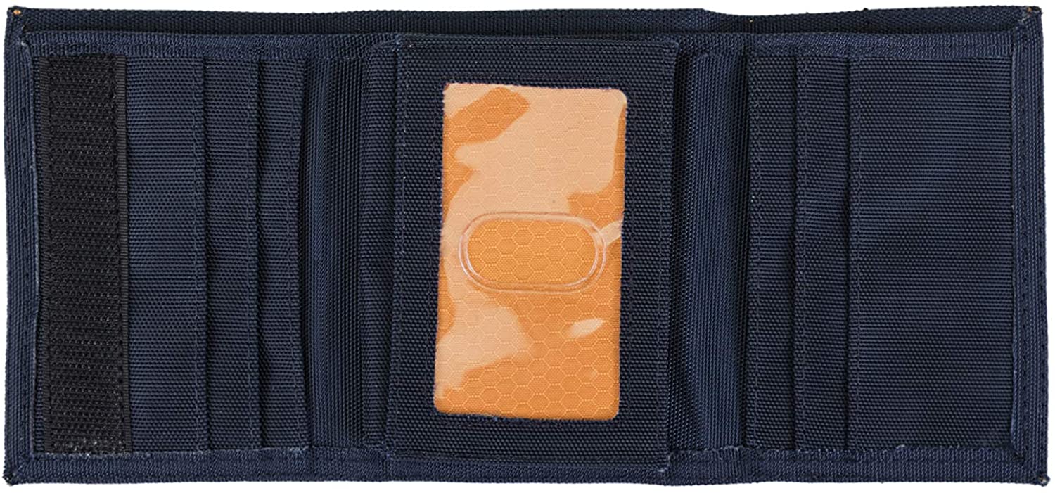 Timberland PRO Men's Cordura Nylon RFID Trifold Wallet DP0033/23 with ID Window Navy - 3alababak