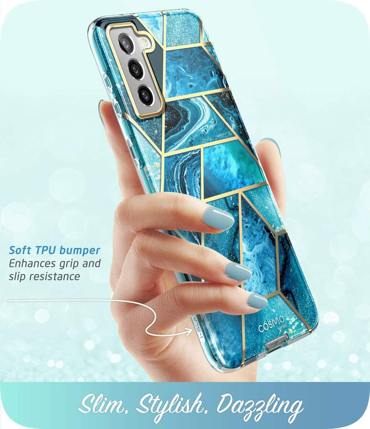 i-Blason Cosmo Series for Samsung Galaxy S21 5G Case, Slim Stylish Protective Case, 6.2 - 3alababak