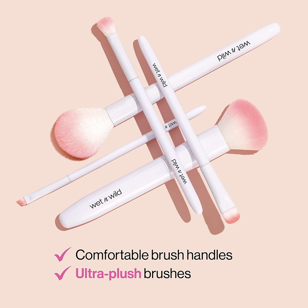 wet n wild Fan Brush, Blending Brush for Highlighter - 3alababak