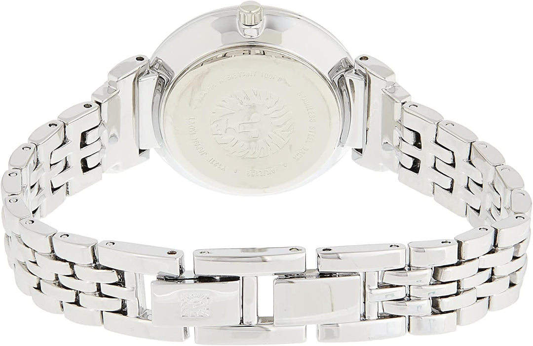 Anne Klein Women's AK/2159SVSV Silver-Tone Bracelet Watch - 3alababak