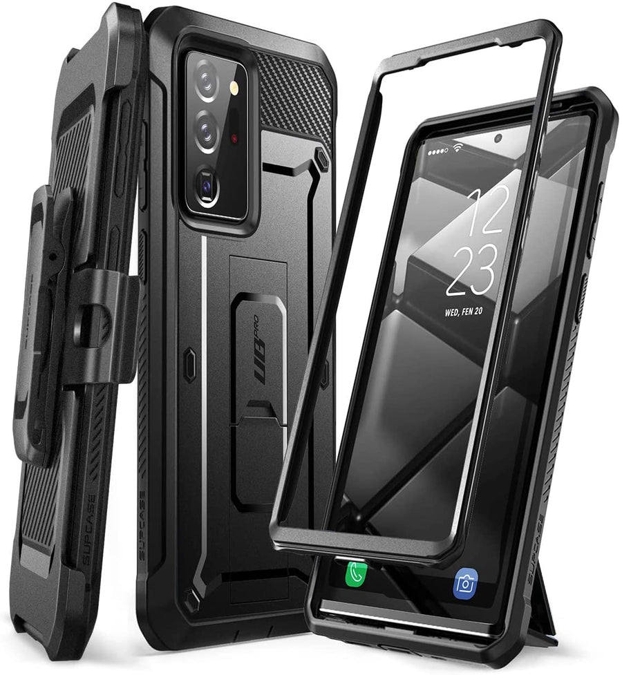 SUPCASE Unicorn Beetle Pro Series Case for Samsung Galaxy Note 20 Ultra Without Built-in Screen Protector (Black) - 3alababak