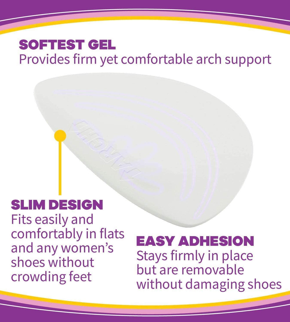 Dr. Scholl’s Stylish Step Hidden Arch Support for Flats, 3 Pairs - 3alababak