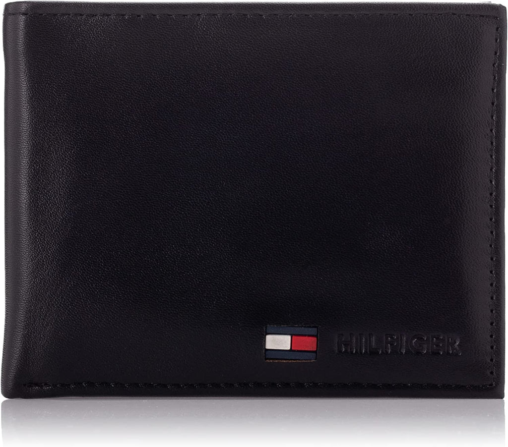 Tommy hilfiger deals genuine leather wallet