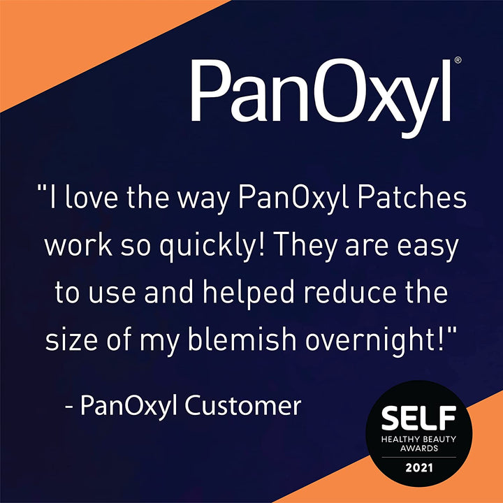 PanOxyl PM Overnight Spot Patches, Advanced Hydrocolloid Healing Technology, Fragrance Free, 40 Count - 3alababak