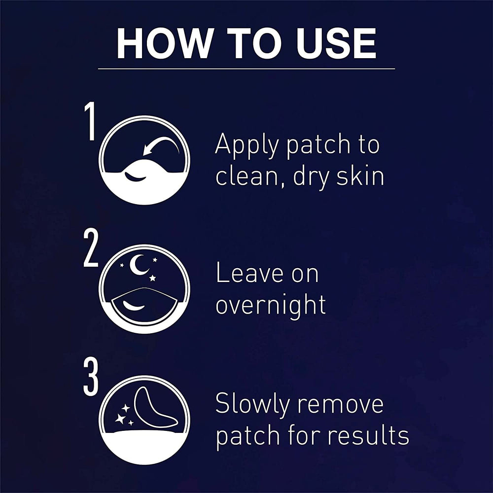 PanOxyl PM Overnight Spot Patches, Advanced Hydrocolloid Healing Technology, Fragrance Free, 80 Count - 3alababak