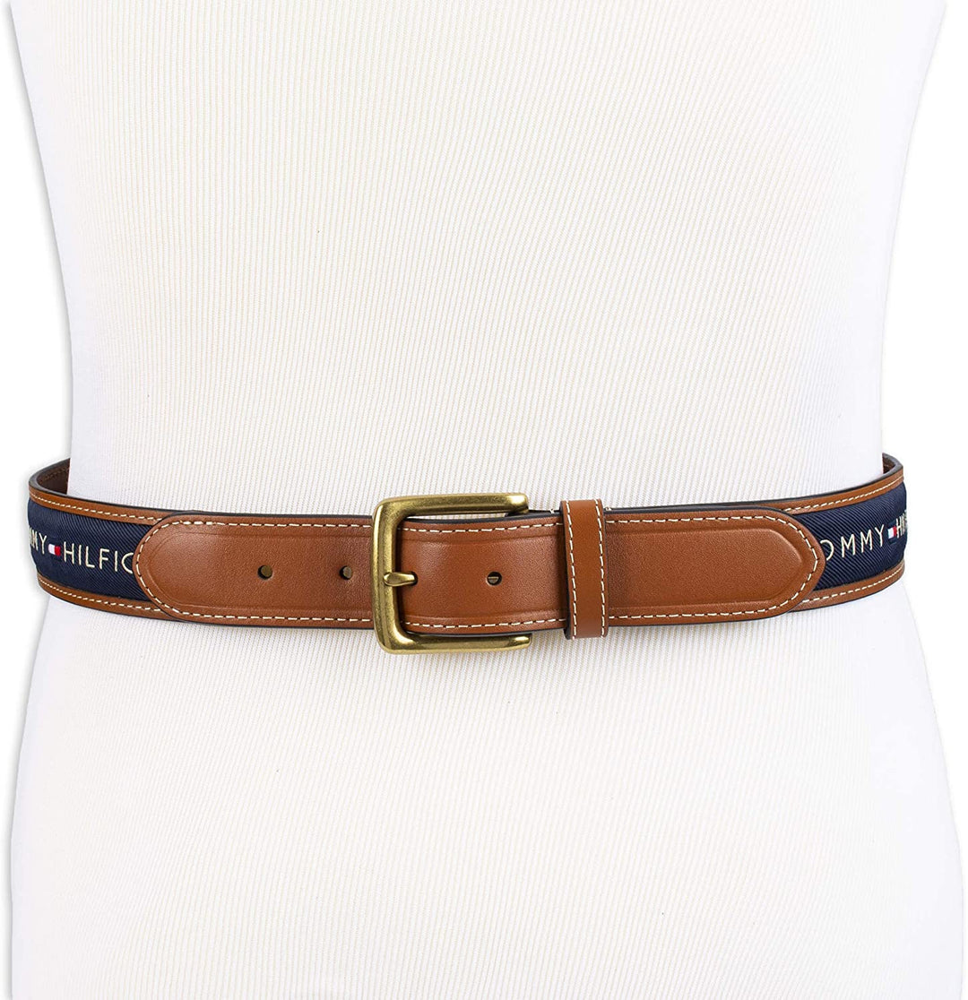 Tommy Hilfiger 11TL02X032 Leather Belt For Men - 3alababak