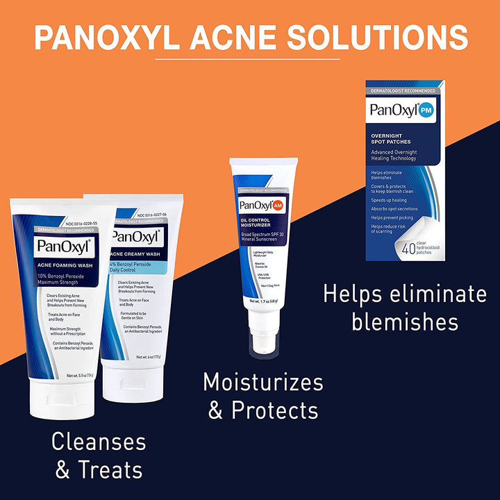 PanOxyl PM Overnight Spot Patches, Advanced Hydrocolloid Healing Technology, Fragrance Free, 80 Count - 3alababak