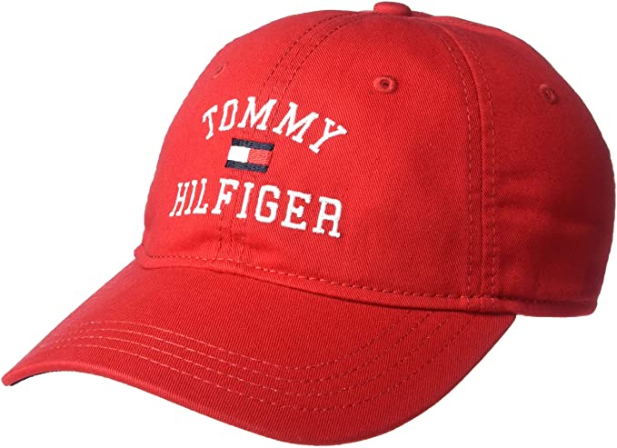 Tommy Hilfiger Men's Tommy Baseball Cap - Apple Red - 3alababak
