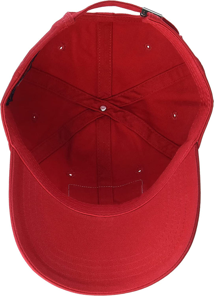 Tommy Hilfiger Men's Cotton Tony Adjustable Baseball Cap, Apple Red - 3alababak