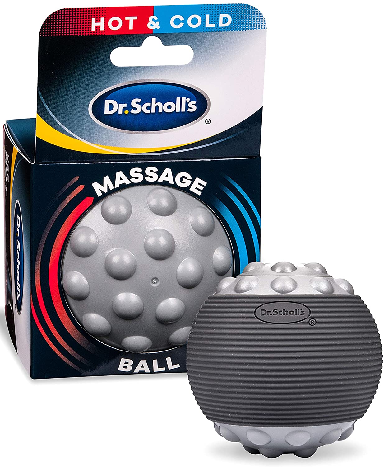 Dr. Scholl's Plantar Fasciitis Massage Ball, Hot & Cold Therapy - 3alababak