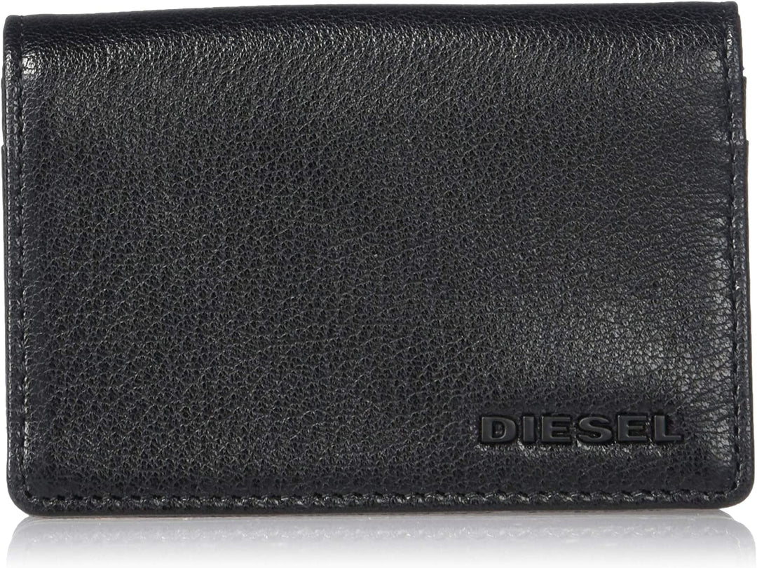 Diesel Men's THESTARTER DUKEZ-Card-Holder, Black/Yellow H1389