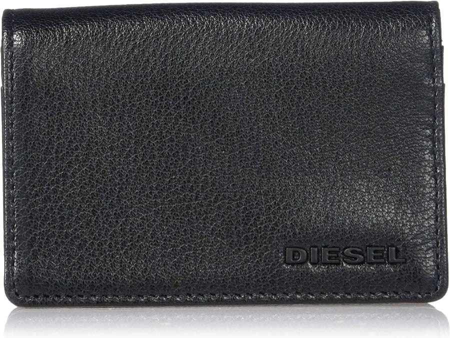 Diesel Men's THESTARTER DUKEZ-Card-Holder, Black/Yellow H1389 - 3alababak