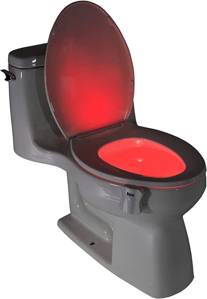 GlowBowl GB001 Motion Activated Toilet Nightlight (1 Pack)