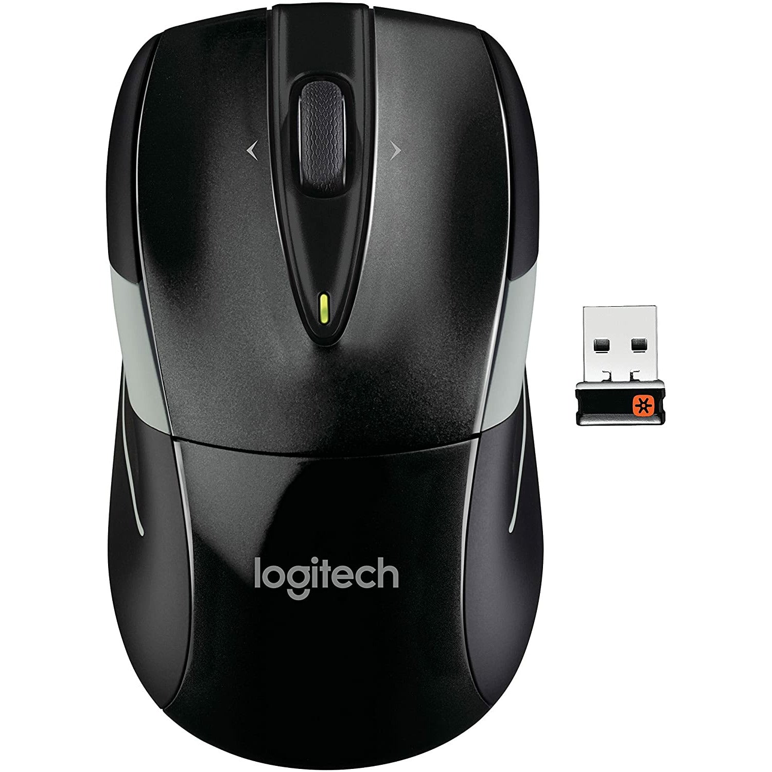 Logitech M525 Wireless Mouse – Long 3 Year Battery Life, Ergonomic Shape Black/Gray - 3alababak