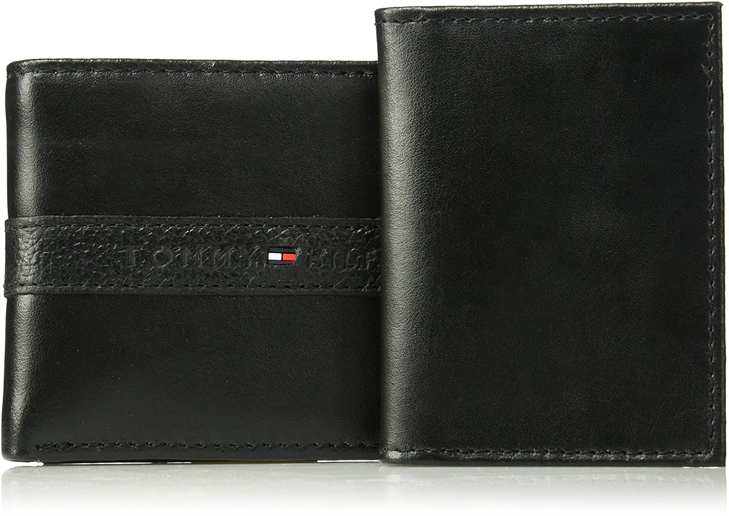 Tommy Hilfiger Men's Leather Wallet – 31TL220053 Black - 3alababak