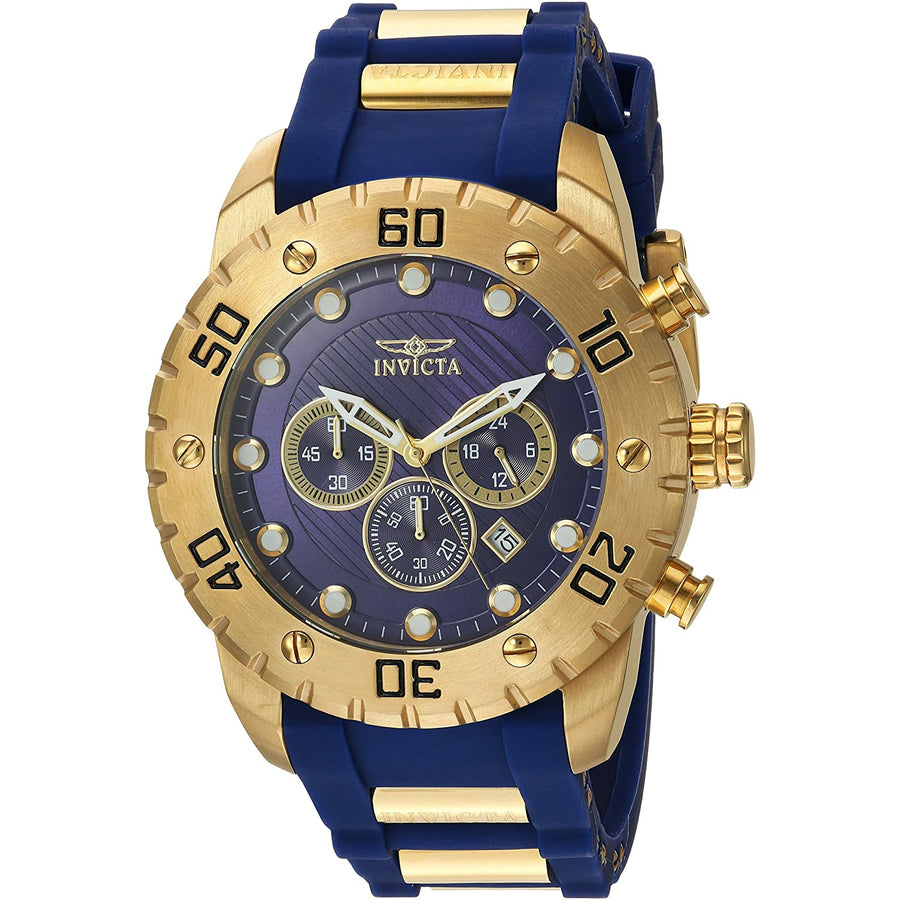 Invicta Men's 20280 'Pro Diver' Quartz Stainless Steel and Polyurethane Casual Watch - 3alababak