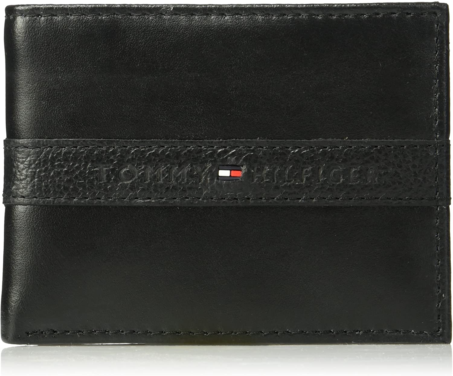 Tommy Hilfiger Men's Leather Wallet – 31TL220053 Black - 3alababak