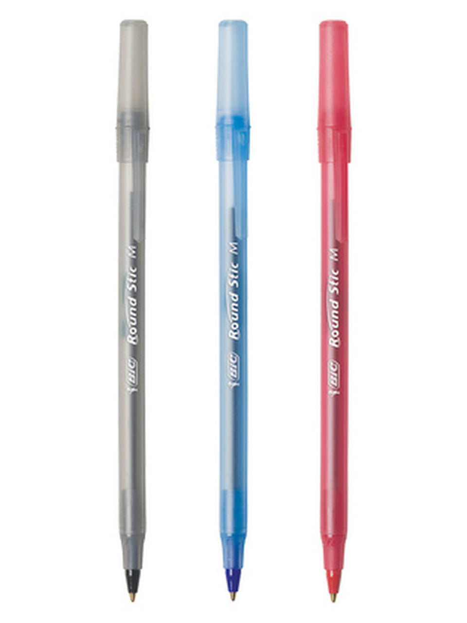 BIC Round Stic Xtra Life Ballpoint Pen Medium Point (1.0mm) - Blue - 3alababak