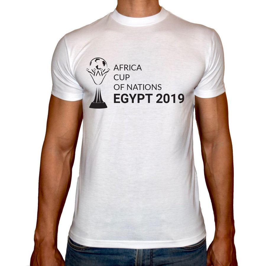 Phoenix WHITE Round Neck Printed T-Shirt Men ( CAF Cup - 2019 ) - 3alababak
