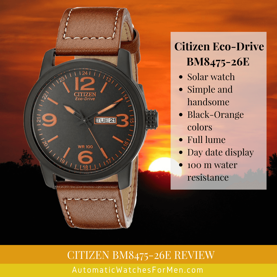 Citizen eco drive military watch review hotsell