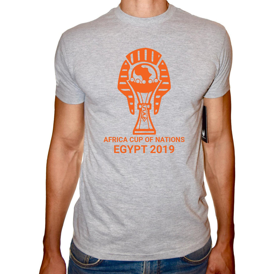Phoenix GREY Round Neck Printed T-Shirt Men (Cup- mascot ) - 3alababak