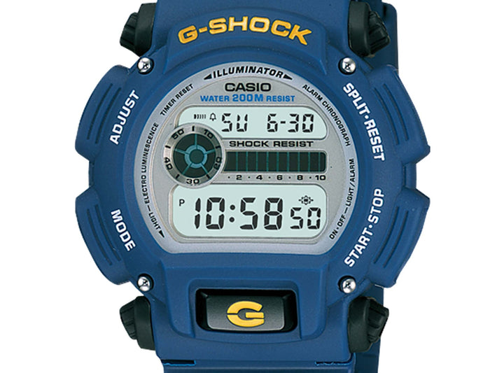 Casio Men's DW-9052-2V G-Shock Digital Display Quartz Blue Watch - 3alababak