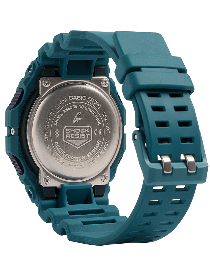 Casio G-Shock G-Lide Teal Resin Surf Watch GBX100-2 - 3alababak