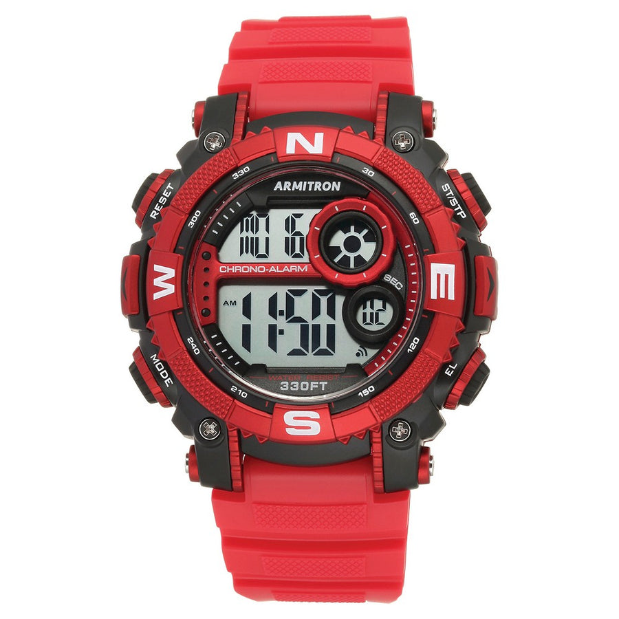 Armitron Sport Men's Digital Chronograph Resin Strap Watch 40/8284ORG - 3alababak