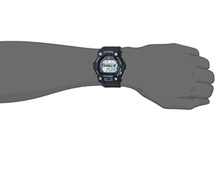 Casio Men's G-Shock Quartz Watch with Resin Strap, Black, 30 (Model: GW-7900-1CR) - 3alababak