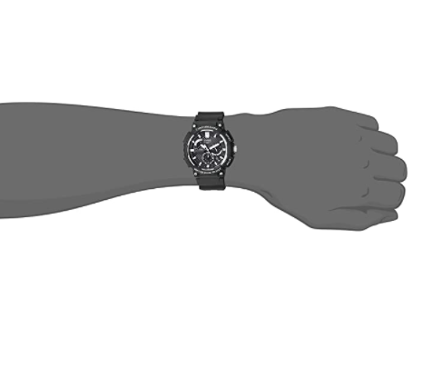 Casio Men's Retrograde Quartz Watch with Resin Strap, Black, 27 (Model: MCW-200H-1AVCF)