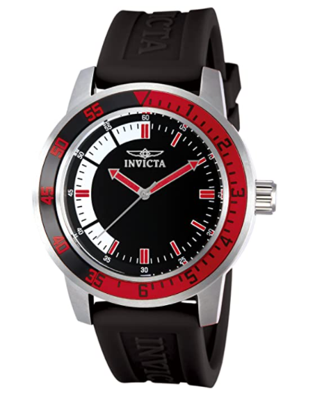 Invicta Men's 12845 Specialty 45mm Silicone Quartz Watch - 3alababak