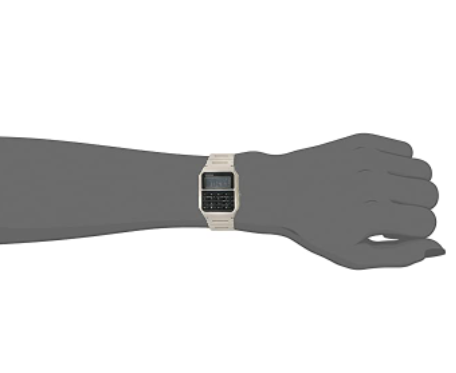 Casio Men's Vintage CA53W-1 Calculator Watch - 3alababak