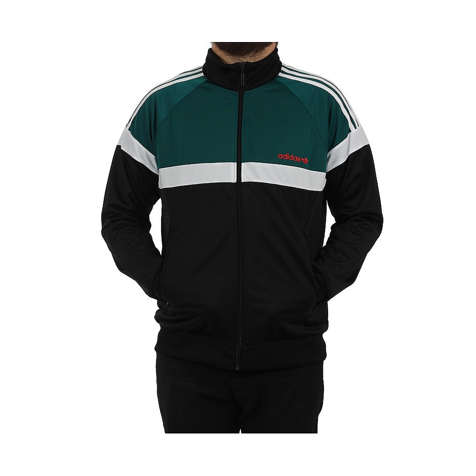 Adidas Itasca TT Track top, Black Emerald Jacket Large - 3alababak